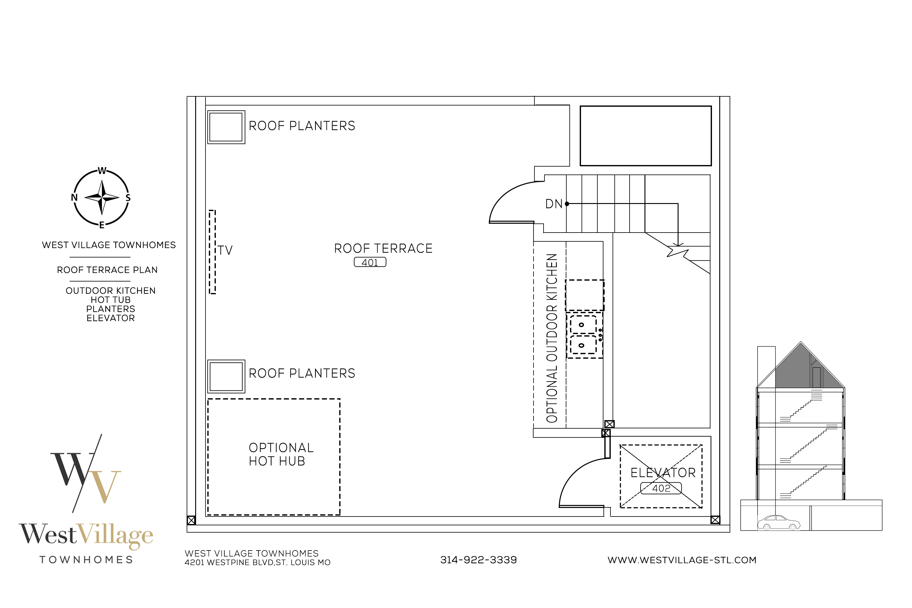 Floorplans West Village Townhomes